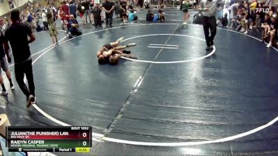 65 lbs Quarterfinal - Julian(The Punisher) Lawrence, RED WAVE WC vs Raidyn Casper, Nexgen Regional Training Cente