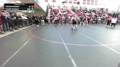 215 lbs Consi Of 8 #2 - Willer Rossow, Oliver Ames vs Colby Sulkala, Mansfield