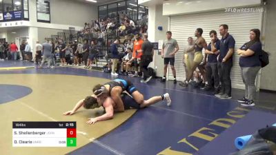 184 lbs Consi Of 16 #1 - Steven Shellenberger, John Carroll vs Drew Clearie, Unrostered