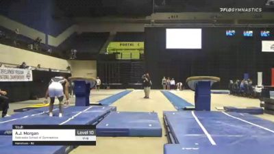 A.J. Morgan - Vault, Nebraska School of Gymnastics - 2021 USA Gymnastics Development Program National Championships
