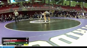 126 lbs Round 1 (6 Team) - Cameron Coonrod, Manhattan HS vs Jackson Sorben, Waverly