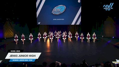 Jenks Junior High [2025 Junior High - Pom Semis] 2025 UDA National Dance Team Championship