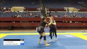 Jocelyn JJ Kaufman vs Aislinn Jeanette O'Connell 2024 Pan IBJJF Jiu-Jitsu No-Gi Championship