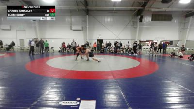 160 lbs Rr Rnd 2 - Charlie Tanksley, Morris Fitness Orange MS vs Elijah Scott, Compound Wrestling MS