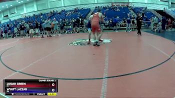 152 lbs Champ. Round 2 - Josiah Green, IN vs Wyatt Lazzar, PA