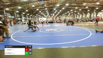 220 lbs Rr Rnd 2 - Thomas Jones, Black Hive Wrestling Club vs Maveric Milnar, West Geauga