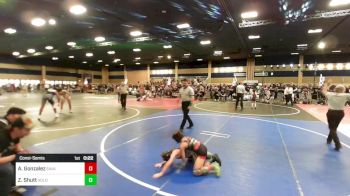 70 lbs Consolation - Aj Gonzalez, Savage House WC vs Zander Shutt, Gold Rush Wr Acd