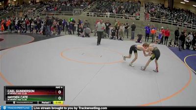 84 lbs Cons. Round 3 - Cael Gunderson, Hi Desert Mat Club vs Hayden Cate, Hi Desert Mat Club