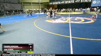 53 lbs Champ. Round 1 - Tanner Donovan, Cascade Christian Wrestling Club vs Finn Gudde, Punisher Wrestling Company