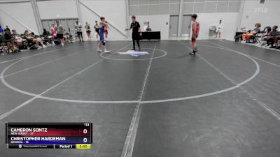 120 lbs Round 2 (8 Team) - Alex Esposito, New Jersey vs Gabriel Burns, Georgia