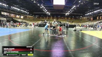 98 lbs Semifinal - Kevin Chang, Doral Academy vs Deklan Koopman, GKA