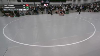 157 lbs Cons. Sub-rd Of 16 - Cruz Fermino, Iowa vs Garrett Lynn, Shelton Wrestling Academy