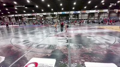 91 lbs Semifinal - Daisy Zietz, Laker Wrestling vs Maliyah Hernandez, Gering Wrestling Club