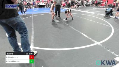 67 lbs Consi Of 4 - Tommy Curran, Gentry Youth Wrestling vs Boston Bollinger, Tulsa Blue T Panthers