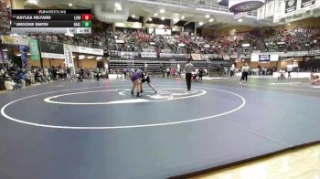 145 lbs Champ. Round 1 - Kaylea Hilyard, Longton-Elk Valley Hs vs Brooke Smith, Oakley HS