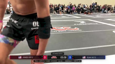 James Ortiz vs Dean Dietz 2025 ADCC Orlando Open/Youth Trials