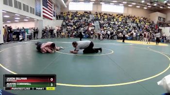 215 lbs Cons. Round 5 - Jaxon Sillman, NORTHWEST vs Austin Cornwell, GROVE CITY