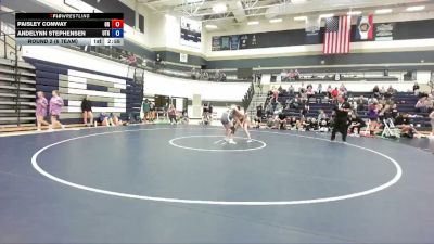 115 lbs Round 2 (6 Team) - Paisley Conway, Oregon vs Andelynn Stephensen, Utah Gold