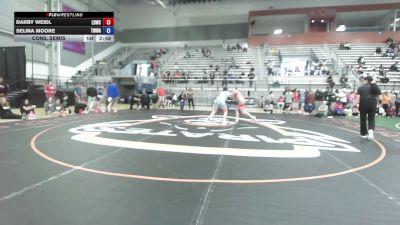 68 kg Cons. Semis - Darby Weidl, Lucky Duck Wrestling Club vs Selina Moore, Team Worldwide Wrestling Academy LLC
