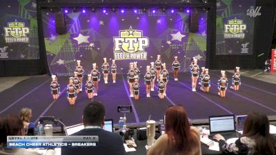 Beach Cheer Athletics - Breakers [2026 L1 - U16 Day 2] 2026 Feel The Power
