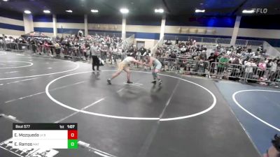 190 lbs Round Of 64 - Ed Mozqueda, LV Bears WC vs Eros Ramos, Mat Warriors