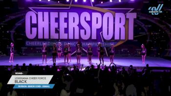 Louisiana Cheer Force - Black [2023 L6 Senior Coed - XSmall] 2023 CHEERSPORT National All Star Cheerleading Championship