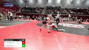 52 lbs Quarterfinal - Koen Thurman, Sperry Wrestling Club vs Bradley Shadwick, Berryhill Wrestling Club