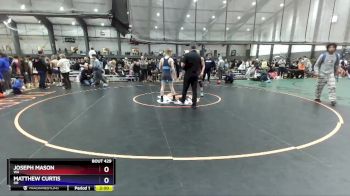 132 lbs Cons. Round 3 - Joseph Mason, WA vs Matthew Curtis, OR
