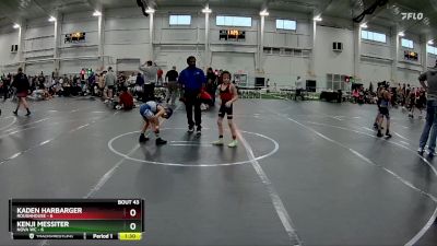 56 lbs Round 9 (10 Team) - Kenji Messiter, NOVA WC vs Kaden Harbarger, ROUGHHOUSE