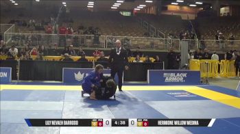 Hermione Willow Medina vs Lily Nevaeh Barroso 2025 Pan Jiu Jitsu IBJJF Championship