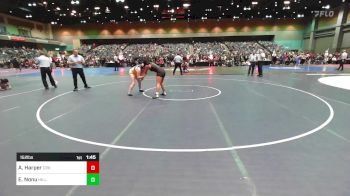 152 lbs Round Of 16 - Adyson Harper, Crook County vs Eleni Nonu, Hillcrest