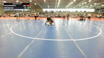 170 lbs Rr Rnd 1 - Evan Petrovich, Quest School Of Wrestling Gold vs Brayden Lee, The Fort Hammers Black