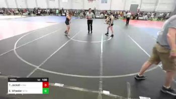 130 lbs 3rd Place - Tristin Jeckell, Vcwa vs Ethan Wheeler, Bethel Freestyle WC