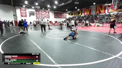 132 lbs Cons. Round 1 - Paul Jaimes, Chaparral B vs Darien Miles, Alta Loma