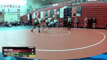 190 lbs Round 5 - Eric Carr, Vincent Warren High School vs Kallen Whitling, Highland (Medina)