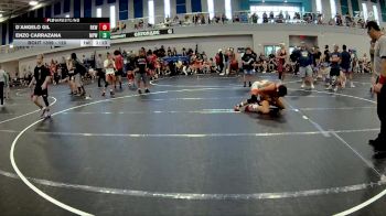 120 lbs Champ. Round 2 - Enzo Carrazana, Maximum Performance Wrestling vs D`Angelo Gil, Red Knight Wrestling