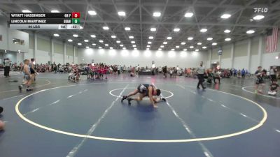 90 lbs Rr Rnd 1 - Wyatt Hassinger, 4M Power - EL vs Lincoln Martinez, Brawler Elite - EL