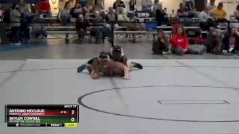 184 lbs Champ. Round 1 - Antonio McCloud, Mount St. Joseph University vs Skyler Cowgill, Wilmington College (oh)