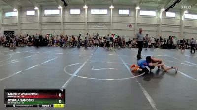 88 lbs Round 1 (10 Team) - Tanner Wisniewski, Rambler WC vs Joshua Sanders, 84 Athletes