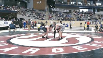215 lbs Cons. Round 2 - Alexander Goodin, Bell County vs Dylan Peck, Johnson Central