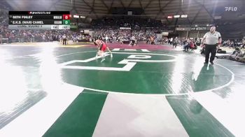 Boys 1B/2B 132 Cons. Round 4 - E.K.S. (War) Camel, Okanogan vs Seth Finley, Mary Walker