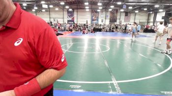 132 lbs Rr Rnd 2 - Aiden Grogg, Grit Mat Club Blue vs Camren French, Flickr Boyz CERTIFIED