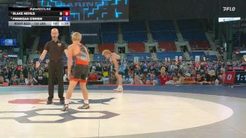 132 lbs Quarters - Blake Nevils, ID vs Finnegan O'Brien, NY