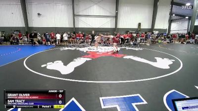 157 lbs Cons. Round 2 - Grant Oliver, Whatcom Wrestling Academy vs Sam Tracy, Ono Kine Wrestling Club