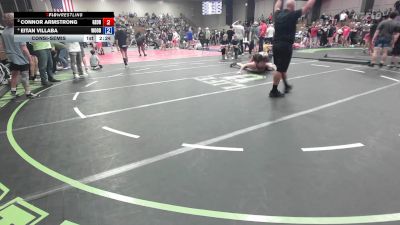 215 lbs Consolation - Connor Armstrong, Georgia vs Eitan Villaba, Woodward Academy High School Wrestling