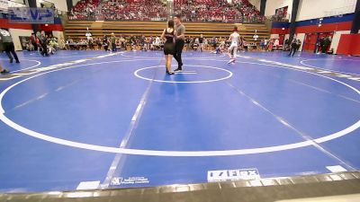 100 lbs Rr Rnd 2 - Cade Richardson, Barnsdall Youth Wrestling vs Montanna Eubanks, Sallisaw Takedown Club