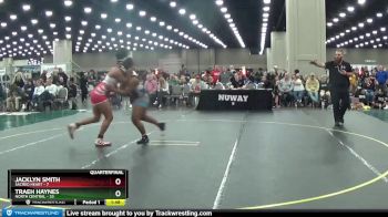 191 lbs Quarters & 1st Wb (16 Team) - Jacklyn Smith, Sacred Heart vs Traeh Haynes, North Central