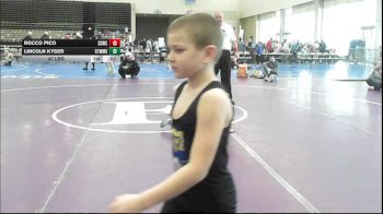 47 lbs Rr Rnd 3 - Rocco Pico, South Side Wrestling Club - K3 vs Lincoln Kyser, CT Whale Humpback - K3