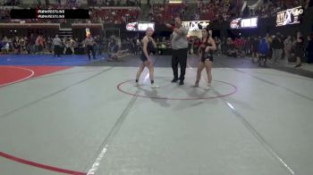 115 lbs Quarterfinal - Delilah Bahm, Team Champs vs Jadyn Holbrook, Unattached