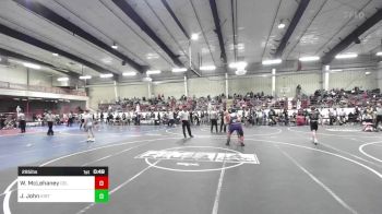 285 lbs 3rd Place - Wyatte McLehaney, Del Norte vs Jayvin John, Kirtland Broncos